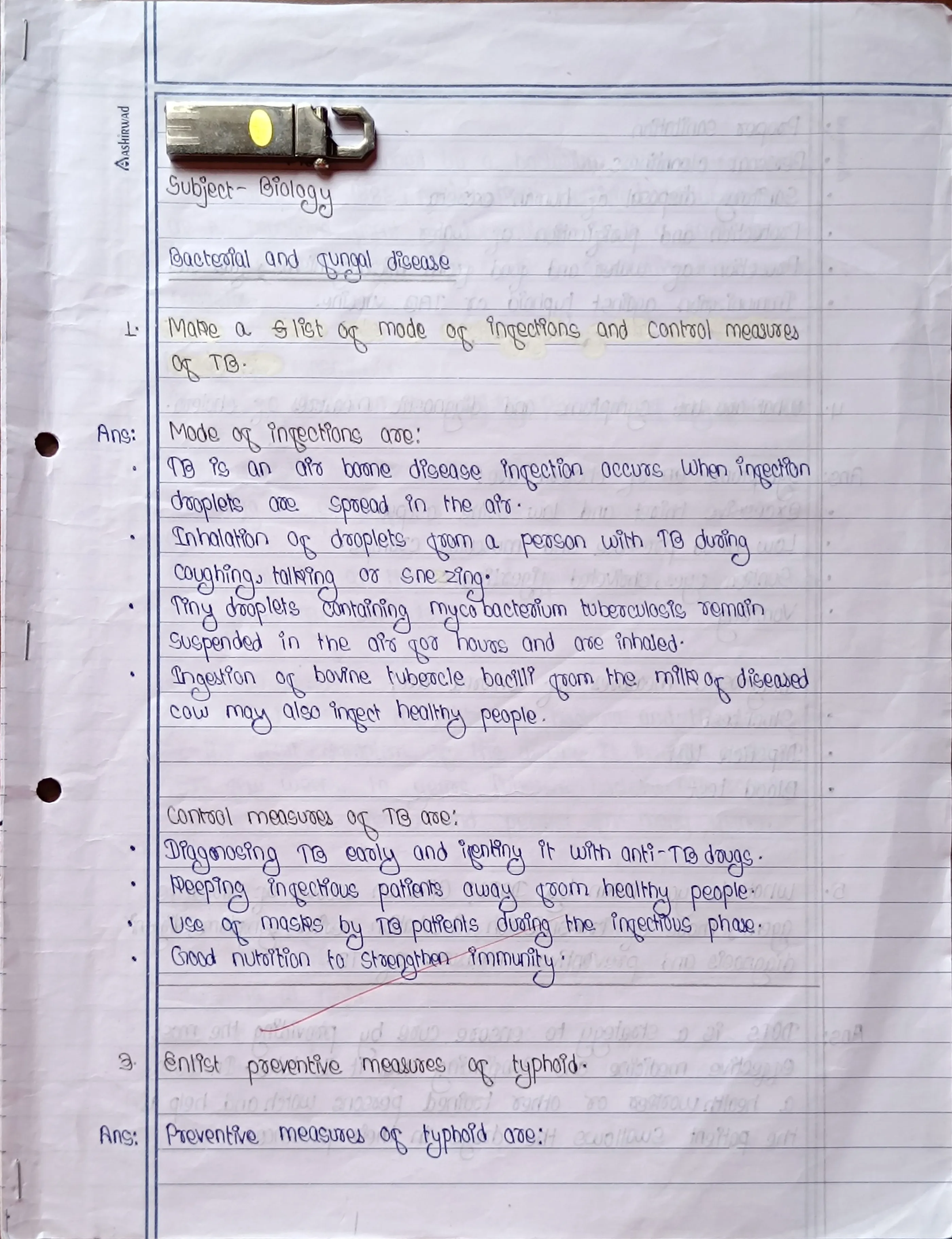 Bacterial and Fungal Disease - Page 1