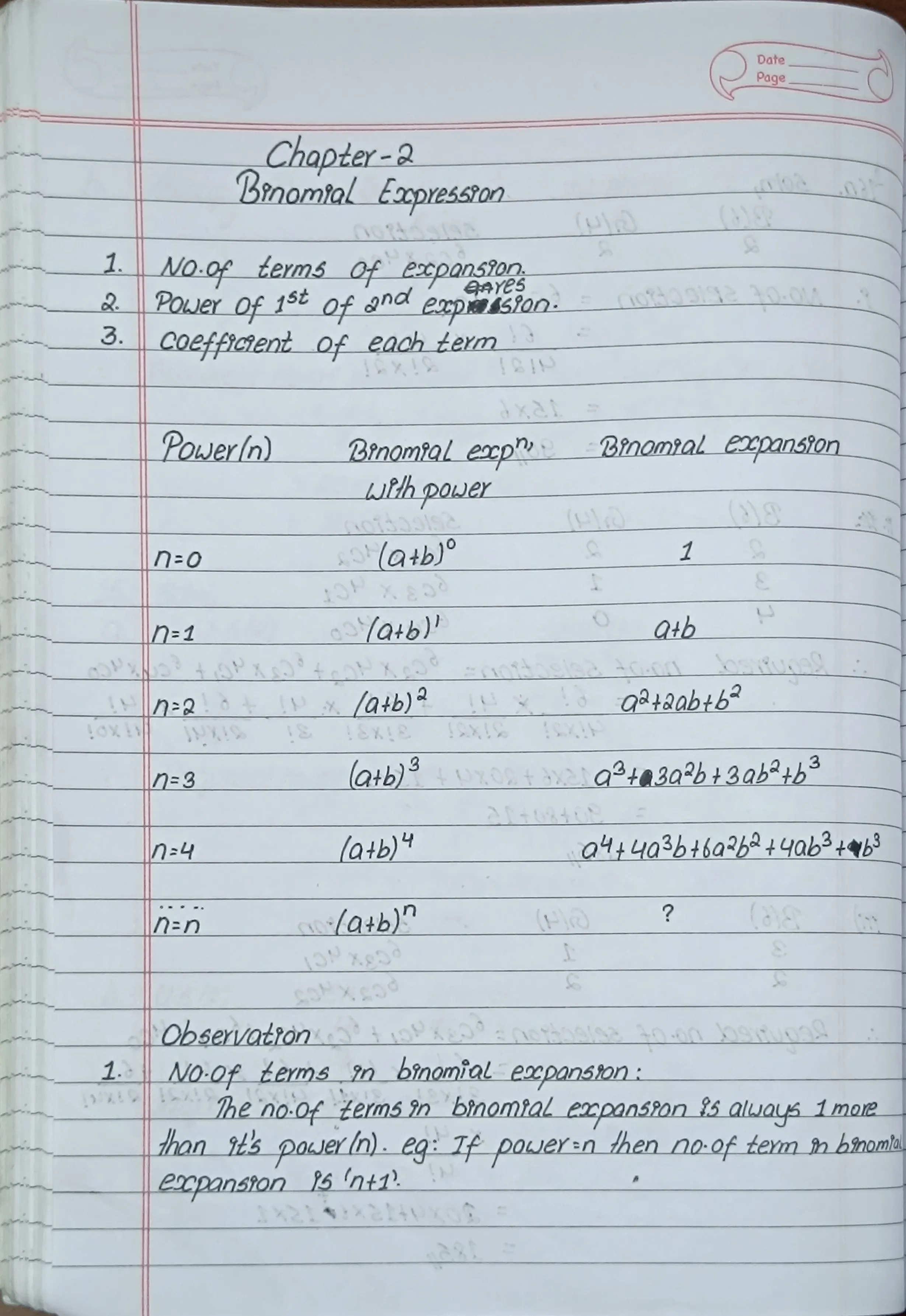 Binomial - Page 1